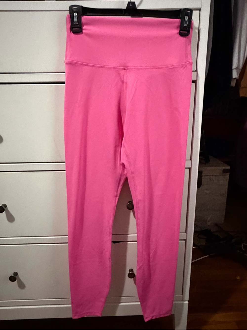High-Rise Pink Active Leggings for Women